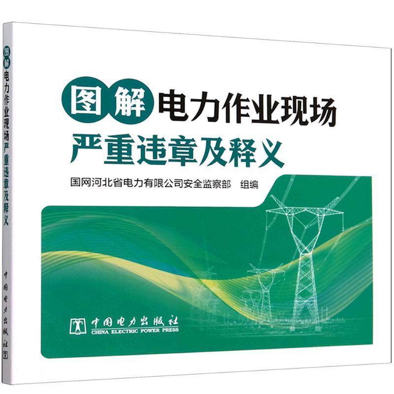 正版书籍 图解电力作业现场严重违章及释义国网河北省电力有限全中国电力出版社有限责任公司工业技术  人天书店畅销书排行榜