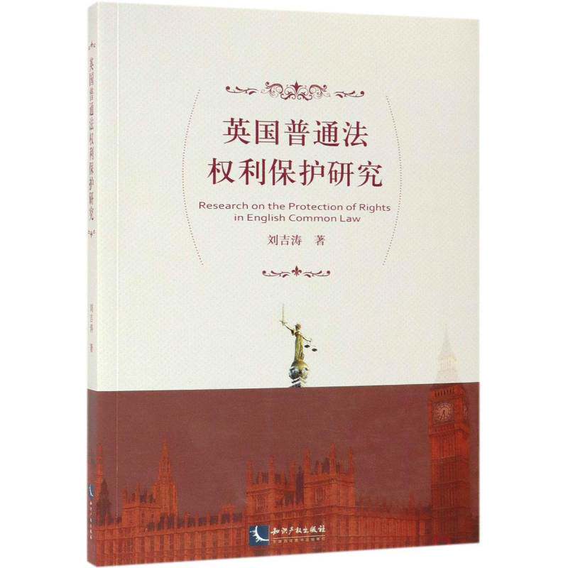 正版书籍 英国普通法权利保护研究刘吉涛知识产权出版社有限责任公司法律法律保护研究英国 人天书店畅销书排行榜