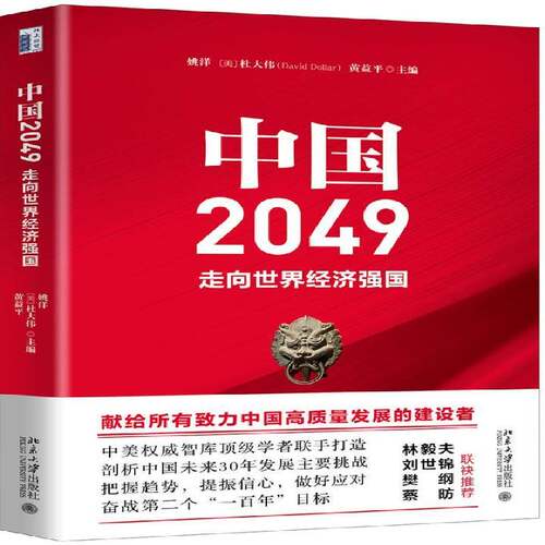 正版书籍 中国2049：走向世界经济强国姚洋北京大学出版社经济 对中国未来发展感兴趣的读者阅读人天书店畅销书排行榜