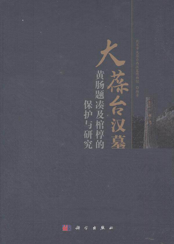 大葆台汉墓黄肠题凑及棺椁的保护与研究 北京市大葆台西汉墓博物馆 汉墓文物保护丰台区西汉时代 历史书籍