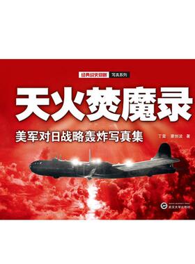 正版书籍 天火焚魔录——美军对日战略轰炸写真集丁雷武汉大学出版社军事  人天书店畅销书排行榜