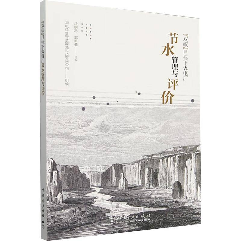 正版书籍 “双碳”目标下火电厂节水管理与评价华电综合智慧能源科技有限公司中国电力出版社工业技术  人天书店畅销书排行榜