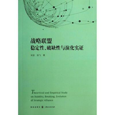 战略联盟稳定、破缺与演化实证 宋波   管理书籍