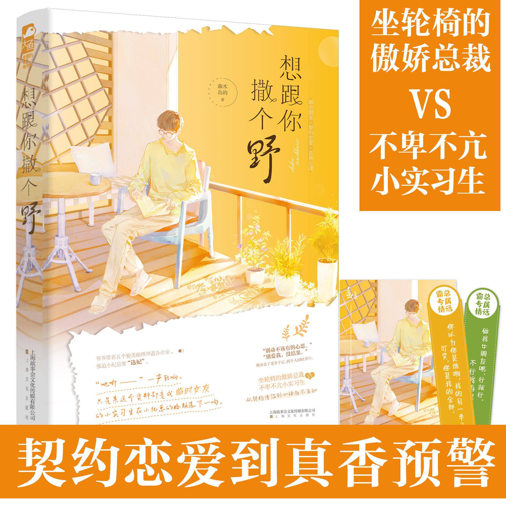 赠明信片】想跟你撒个野 森木岛屿著 现代都市甜宠契约恋爱救赎小说坐