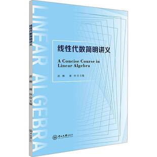 正版书籍 线性代数简明讲义洪柳中山大学出版社图书  人天书店畅销书排行榜