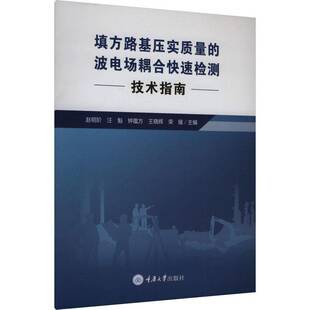 正版书籍 填方路基压实质量的波电场耦合快速检测技术指南赵明阶重庆大学出版社交通运输  人天书店畅销书排行榜