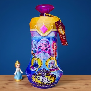 Magic Mixies紫色unicorn魔法精灵瓶神奇玩具车魔法壶魔法锅盲盒