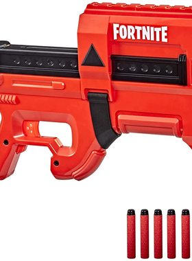 孩之宝NERF热火Fortnite 堡垒之夜SMG P90软弹发射器儿童玩具枪