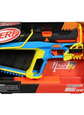 进口孩之宝热火nerf竞争者rival mirage XXIV-800蜃楼软弹发射器