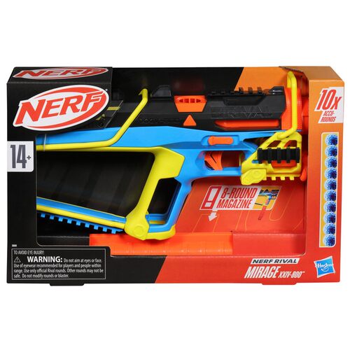进口孩之宝热火nerf竞争者rival mirage XXIV-800蜃楼软弹发射器