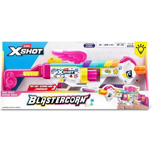进口 XSHOT Big Rizz小马宝莉独角兽软弹发射器儿童玩具枪