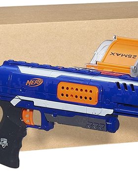 热火NERF Rampage精英系列横冲手动软弹发射器美版橙机儿童玩具枪