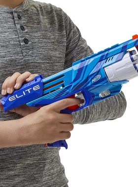 美版NERF热火精英系列Disruptor小牛发射器软弹发射器儿童玩具枪