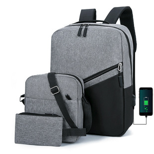 Backpack Three Men for capacity Laptop piece Out Large