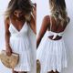 Backless Lace Slip Sleeveless Summer Women Str Sundress Sexy