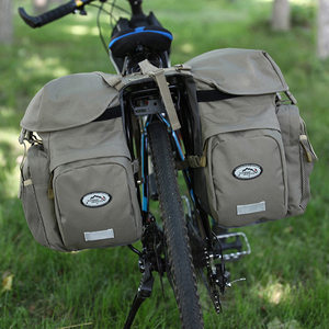 Large-capacity bicycle long-distance pack bag tail bag ridin