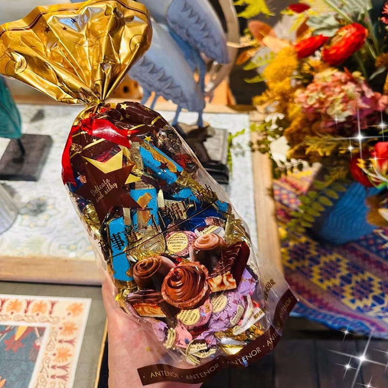 利事莲什锦巧克力450g袋装网红休闲零食品巧克力婚庆年货糖果软糖