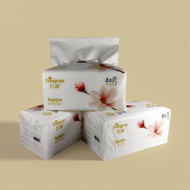 芳草千姿秀16包热销抽取式纸巾