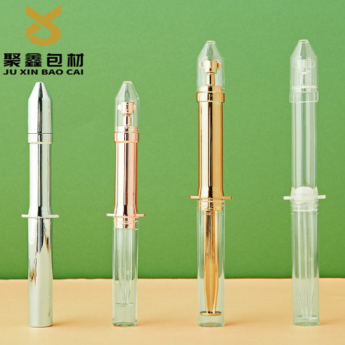 现货1/3/5/10ml水光针管 精华液眼霜瓶火箭筒精华乳液包材 后推式