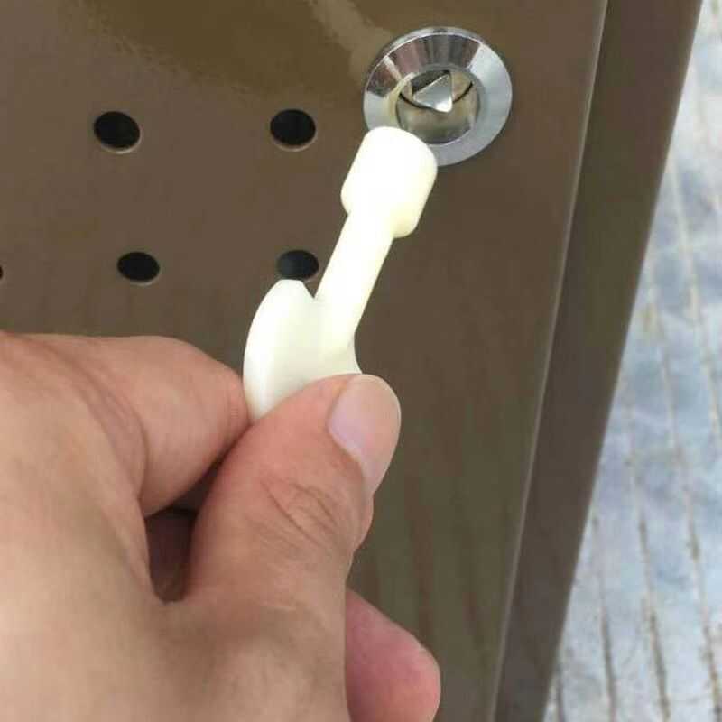 适用各类垃圾箱钥匙内小三角锁