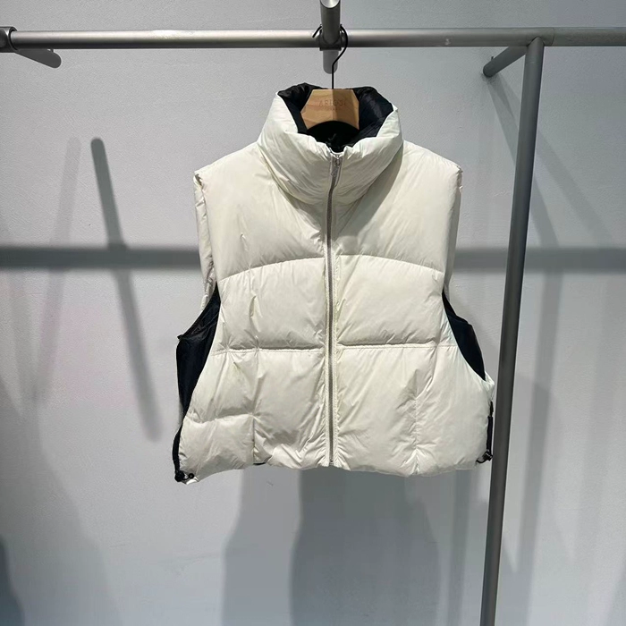 艾诺丝专柜正品国内代购2025年冬新品立领羽绒马甲AR004122-1380