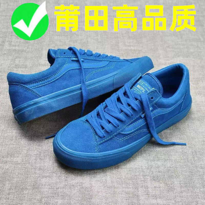 莆田新款骨头鞋联名帆布鞋经典黑