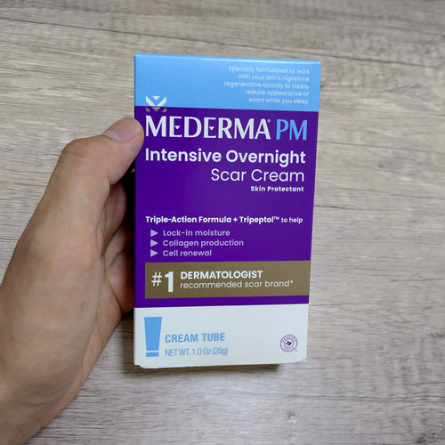 美国美德玛Mederma PM夜用疤痕修复霜肌肤一夜再生淡化凹凸痕色素