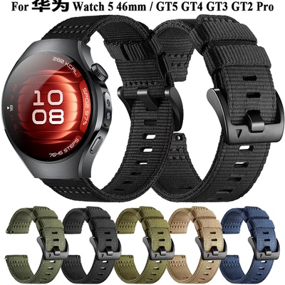 适用华为GT6watch5尼龙编织表带