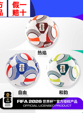 官方正品2026美加墨世界杯足球成人初高中学生比赛/训练用5号足球