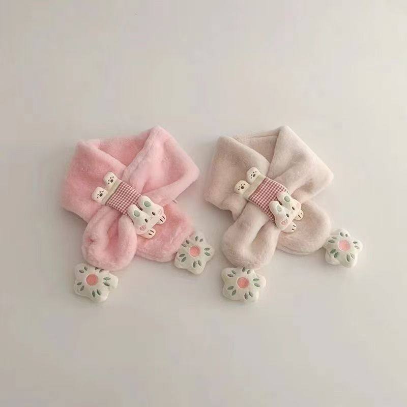 儿童围巾秋冬可爱卡通婴儿交叉男女韩版加厚保暖毛绒围脖冬季女孩,童装/婴儿装/亲子装,围巾,淘宝优惠券,粉丝福利购,淘宝优惠卷