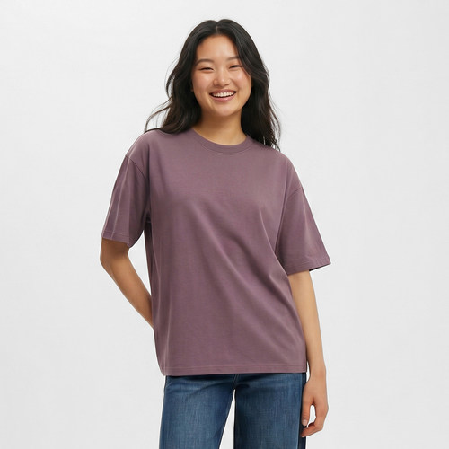 Utopia Tee莱赛尔简约风短袖T恤男女松弛廓形上衣