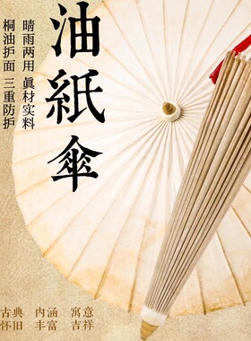 中典油纸伞防雨遮阳国风伞