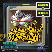 Tomorrow Fangzhoushan Shan Er Muscle Furui Orc Powerful Bestseller Acrylic figurine Gu Zi Standing Sign thumbnail 3