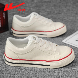 百搭帆布鞋 素面低帮休闲鞋 轻质薄款 Warrior 潮鞋 男鞋 韩版 回力秋季