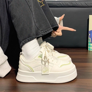 厚底增高板鞋 春季 韩式 小白鞋 回力松糕女鞋 少女百搭休闲鞋 2026新款