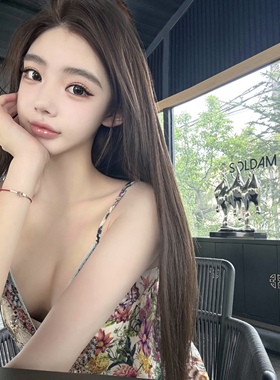 澳洲* Cam*真丝面料东南亚热带风情花朵深V镶钻重工背心吊带