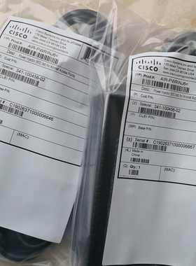 思科POE电源供电模块AIR-PWRINJ6/J5/-B=用于AP38/2802/183252