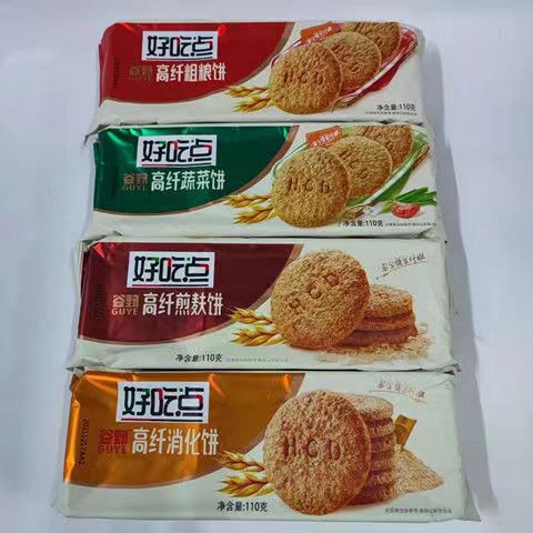 宝宝达利园好吃点高纤粗粮饼110克达利园好吃点高纤蔬菜饼干