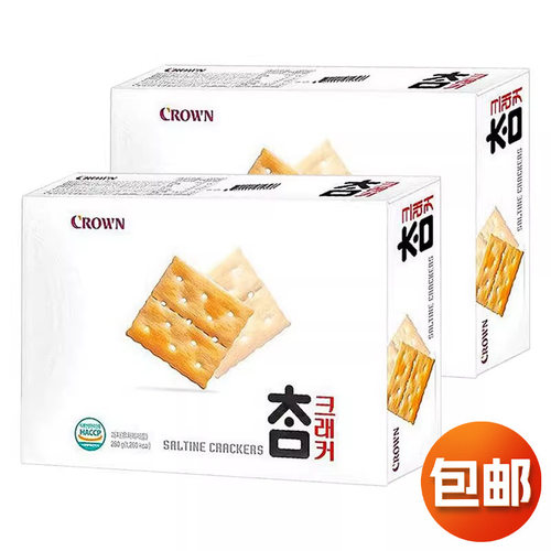 宝宝韩国进口克丽安太口苏打咸味