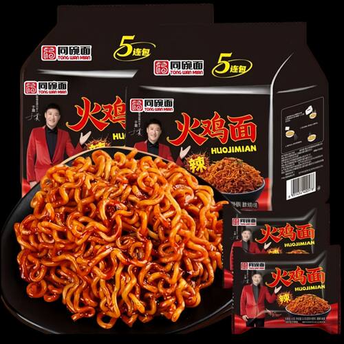 宝宝同碗面爆辣火鸡面116g/袋超