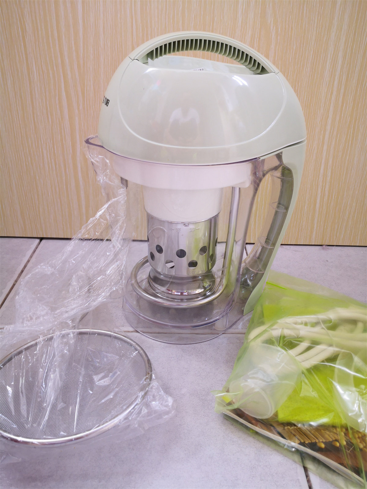 Joyoung/九阳 JYDZ-15B豆浆机多功能家用加热智能全自动透明杯体