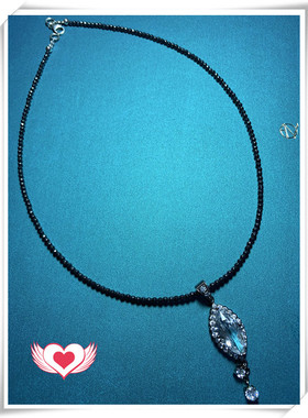 维多利亚风钨金项链