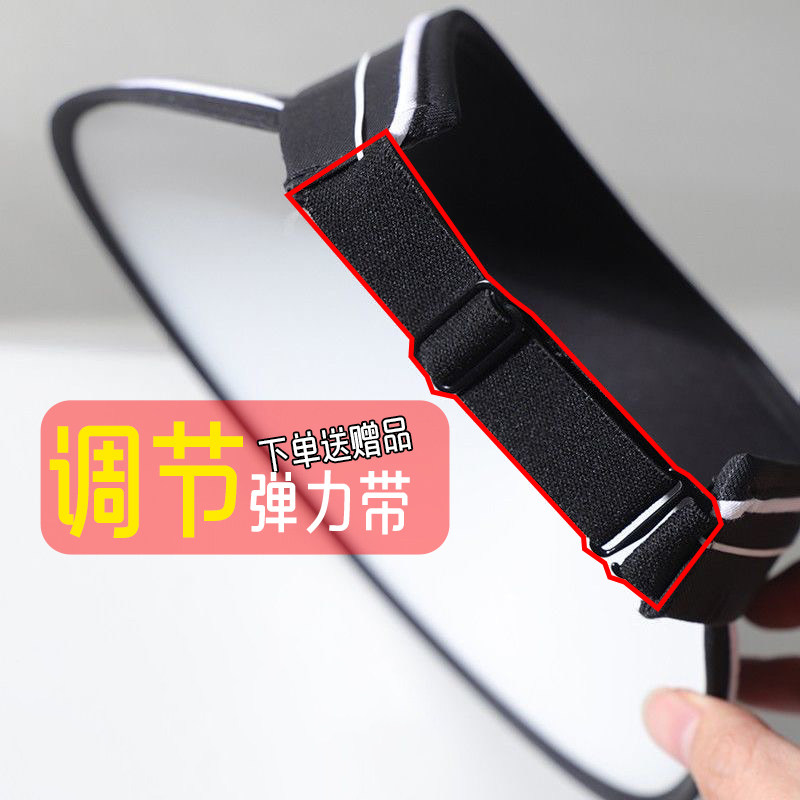 帽子大小调节扣松紧调节带配件鸭舌帽调节扣配件后面的调节带固定