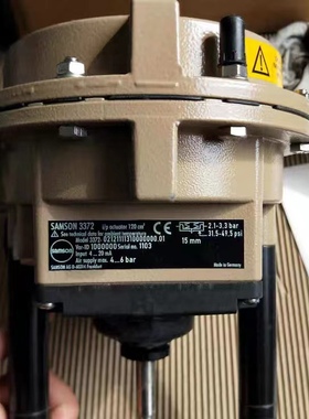 原装SAMSON定位器减压阀压力表组件CN-1400-7459配件CN-1402-0938