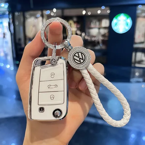 高尔夫凌渡大众polo适用速腾钥匙套朗逸宝来途观桑塔纳汽车包扣壳