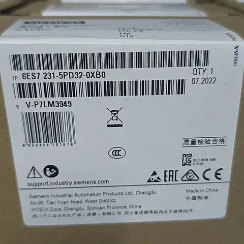 现货6ES7231-5PD32西门子//模块5PF32-0XB0SM12315QF32S7-1200PLC