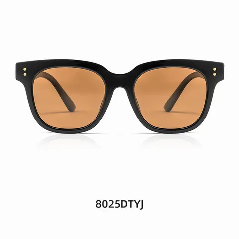 驾驶镜镜框太阳镜眼镜黑色时尚丹阳遮阳偏光街拍灰色墨镜8025DTYJ