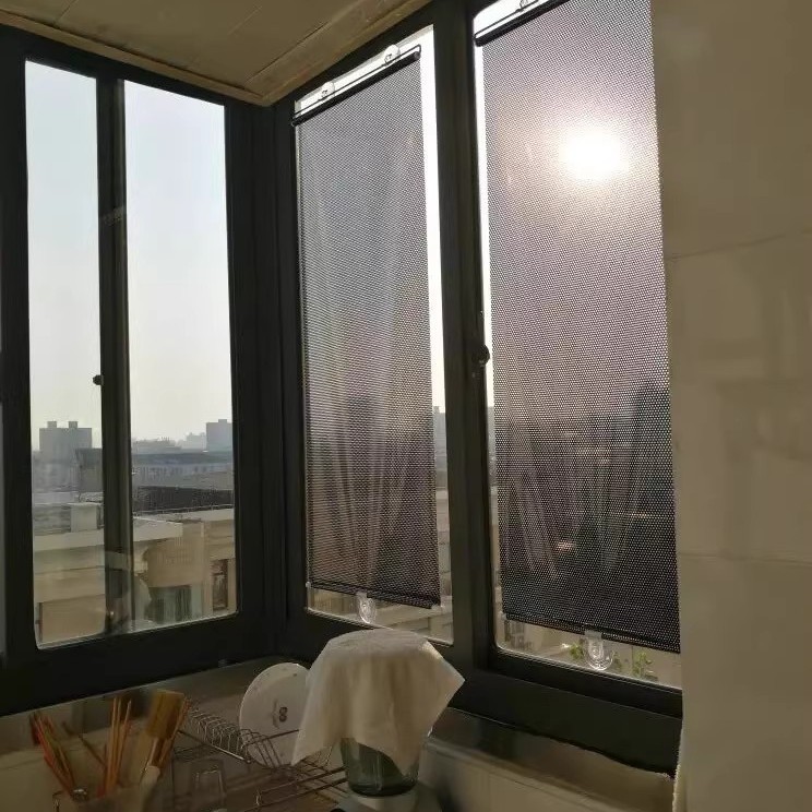 【下单立减50】阳台遮阳帘吸盘卧室隔热遮光窗帘浴室玻璃膜家用
