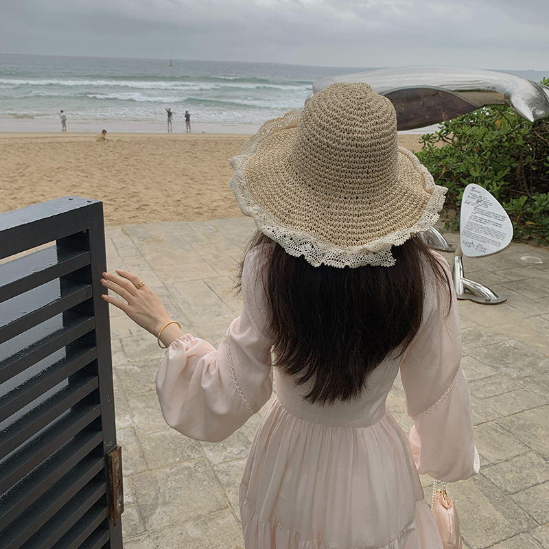 法式温柔茶歇长裙连衣裙夏季女