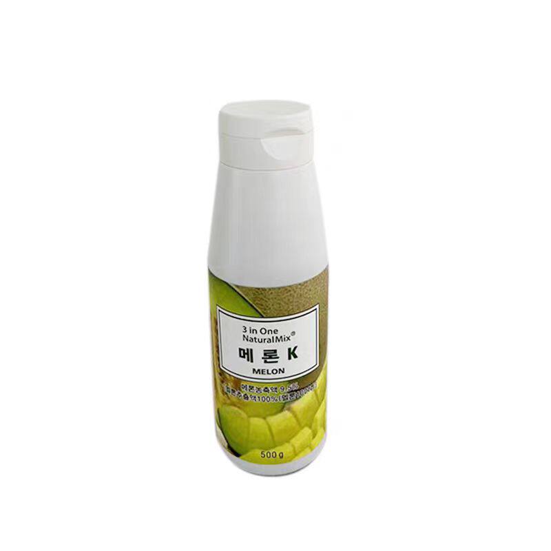 韩国3inone马卡龙蛋糕奶茶烘培原料哈密瓜色素酱果酱原装500g包邮